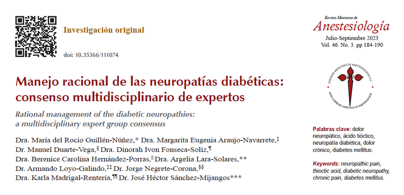 Consenso Mexicano sobre Neuropatía Diabética
